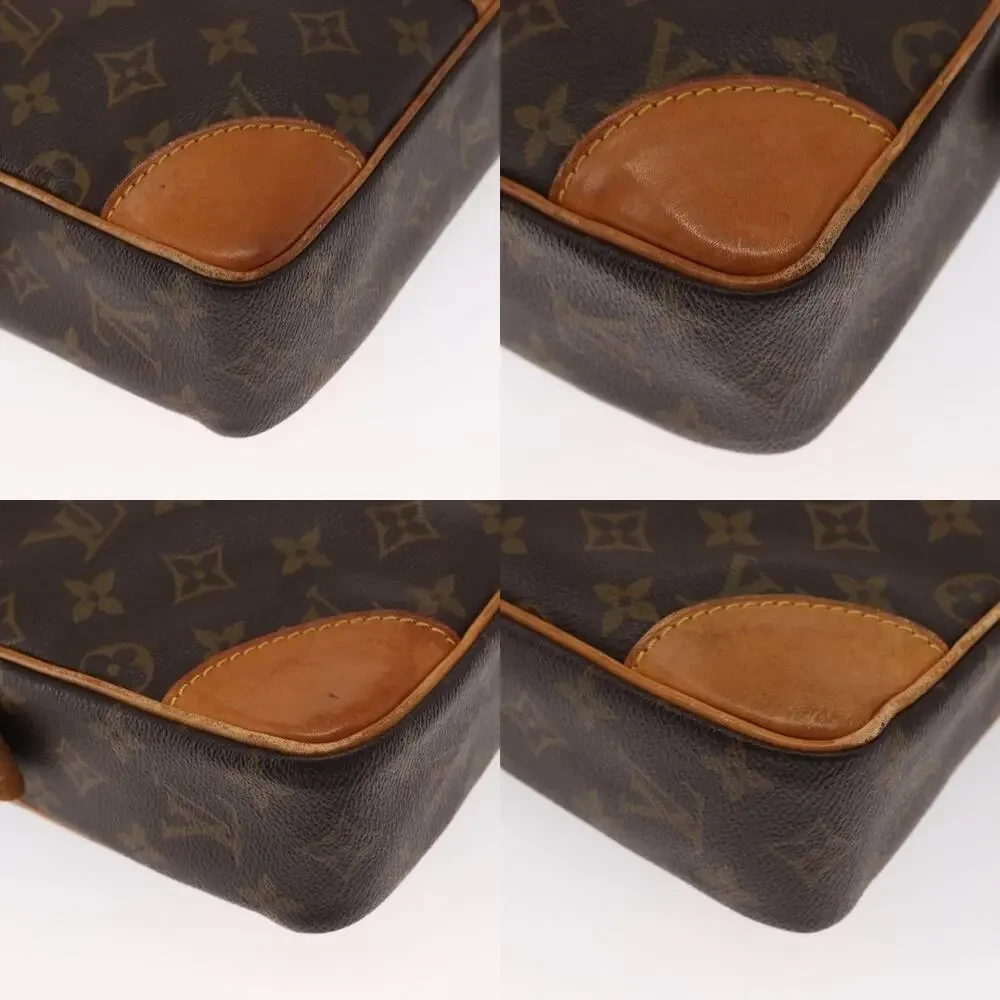 Louis Vuitton Monogram Porte Documents Voyage Business Bag Brown